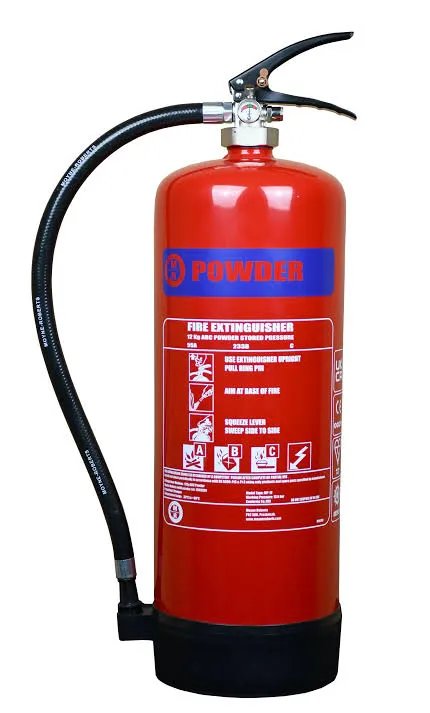 Fire Extinguisher 12KG Powder ABC Manual Smart Security