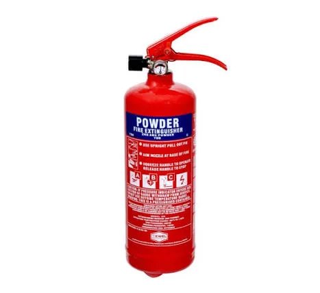 Fire Extinguisher 2KG Powder ABC Manual Smart Security