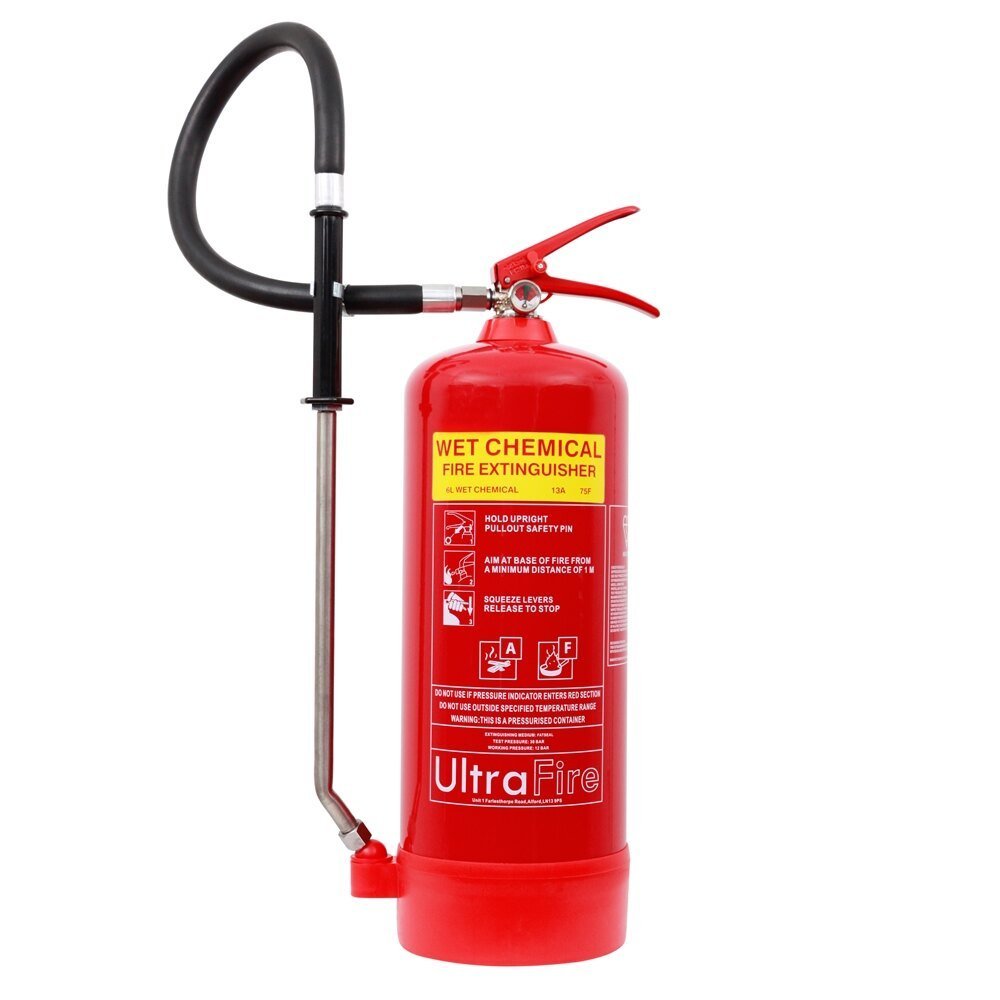 Fire Extinguisher 5L Wet Chemical Manual Smart Security