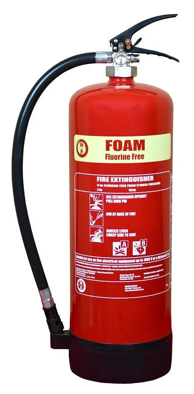 Fire Extinguisher 9L Foam Manual Smart Security