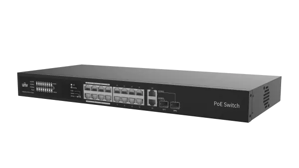 Uniview 16-Port PoE Gigabit Network Switch
