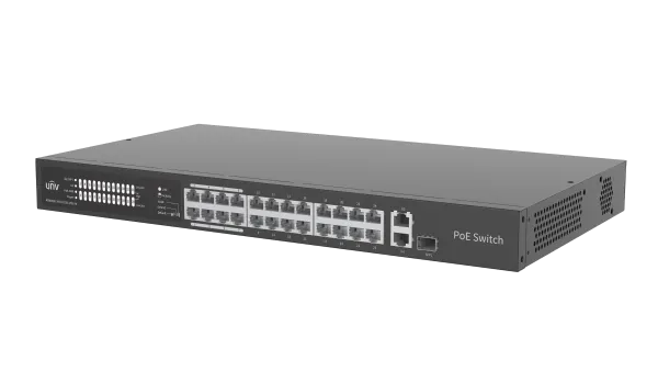 Uniview 24-Port PoE Gigabit Network Switch