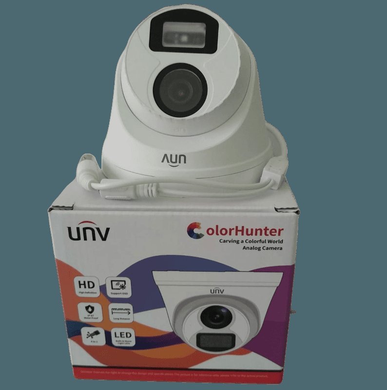 Uniview 2MP ColorHunter Analog Dome Camera, 2.8mm