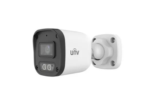 Uniview 2MP Dual-Light IP Bullet Camera, 2.8mm with Audio