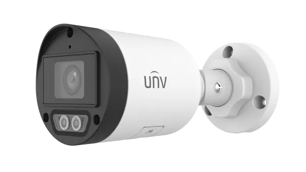 Uniview 4MP Dual-Light IP Bullet Camera, 2.8mm with Audio