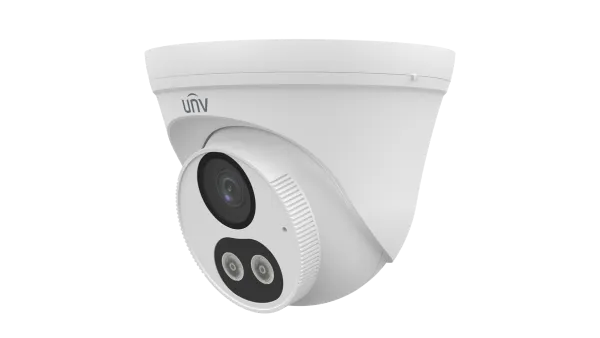 Uniview 4MP Dual-Light IP Turret Camera, 2.8mm with Audio
