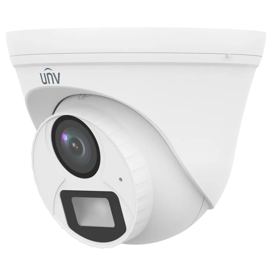 Uniview 5MP Dual-Light Analog Turret Camera, 2.8mm with Audio