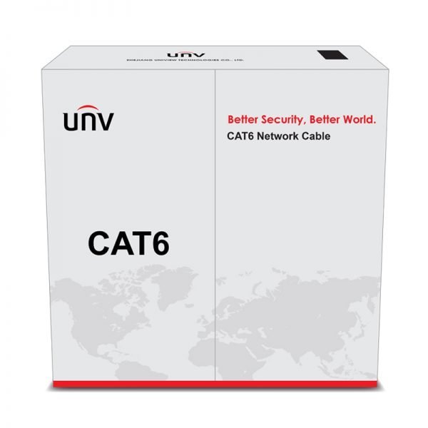 Uniview Cat6 UTP Network Cable — 305m (CCA)
